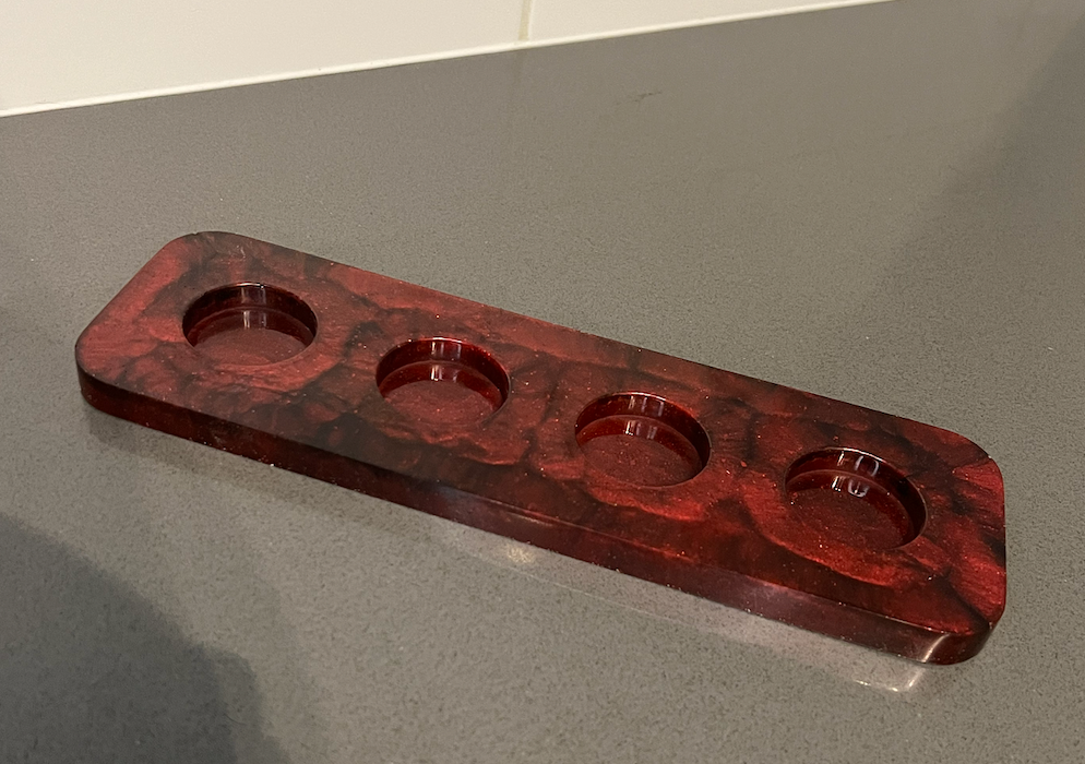 Resin Tealight Candle Holders